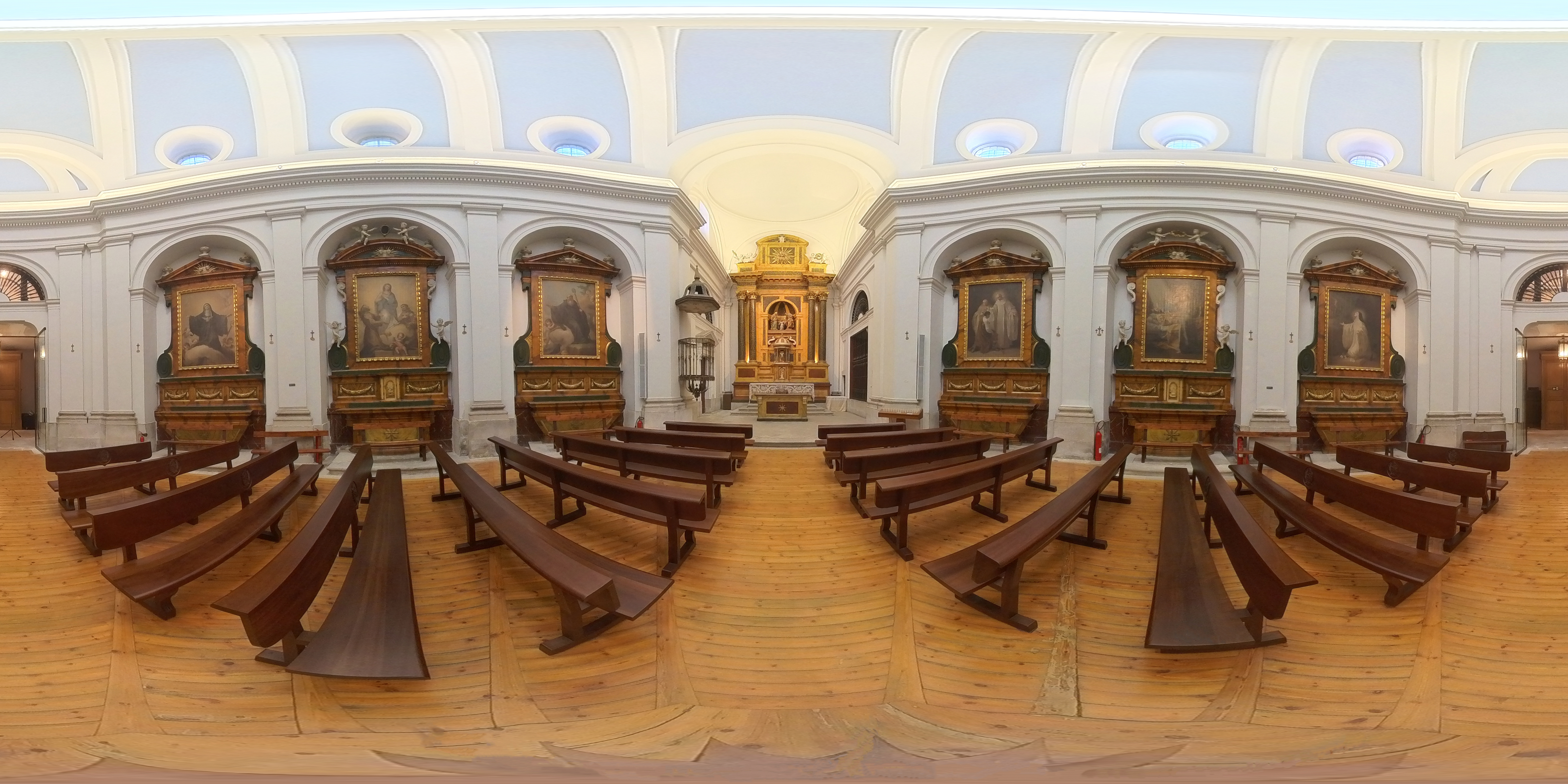 Vista panorámica 360 del museo