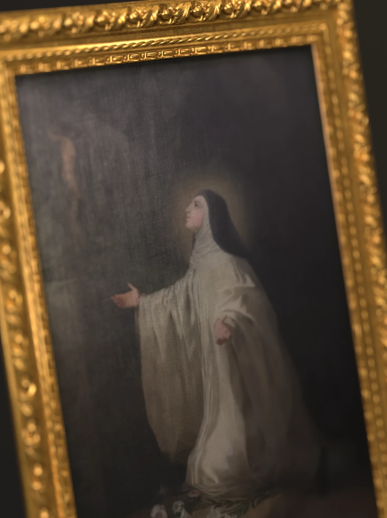 Cuadro Goya Santa lutgarda